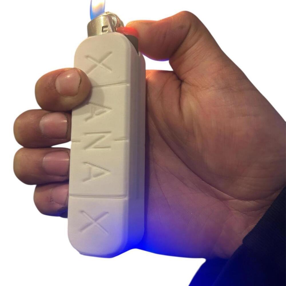 Xanax bar alprazolam lighter sleeve/case - Picture 2 of 4